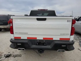 2024 Chevrolet Silverado 1500 Custom Trail Boss with VIN 3GCUDCED6RG353449, listed as a Copart auction lot 86390294 with 12,540 mi miles and Salvage Title. Bid and sale history available at carsss.com. Image 6.