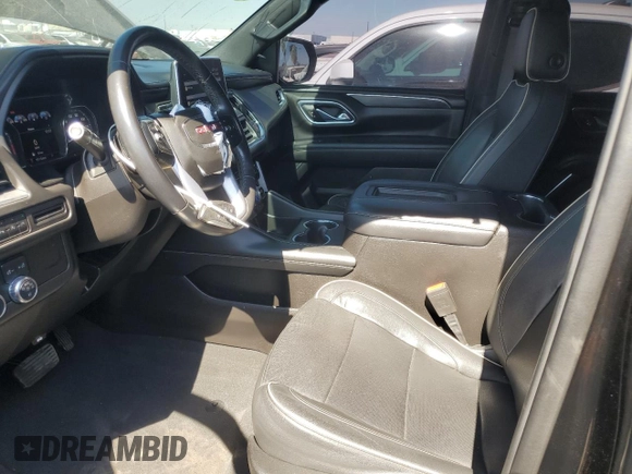 2021 GMC Yukon SLT with VIN 1GKS1BKD3MR281220, listed as a Copart auction lot 74983974 with 95,144 mi miles and Salvage Title. Bid and sale history available at carsss.com. Image 7.
