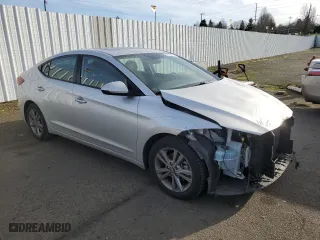 2018 Hyundai Elantra Value Edition with VIN KMHD84LF7JU461011, listed as a Copart auction lot 89220915 with 54,354 mi miles and Salvage Title. Bid and sale history available at carsss.com. Image 4.