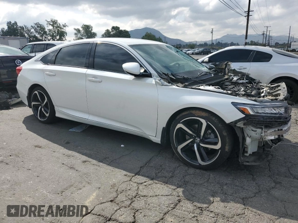 2019 Honda Accord Sport with VIN 1HGCV1F34KA149340, listed as a Copart auction lot 54441635 with 103,444 mi miles and Salvage Title. Bid and sale history available at DreamBid. Image 4.