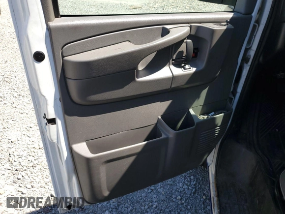 2013 Chevrolet Express Cargo with VIN 1GCSGAFX6D1137958, listed as a IAAI auction lot 42650988 with 66,975 mi miles and . Bid and sale history available at DreamBid. Image 6.
