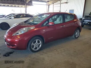 2012 Nissan LEAF SV with VIN JN1AZ0CPXCT018711, listed as a Copart auction lot 65723705 with 88,887 mi miles and Clean title. Bid and sale history available at DreamBid. Image 1.