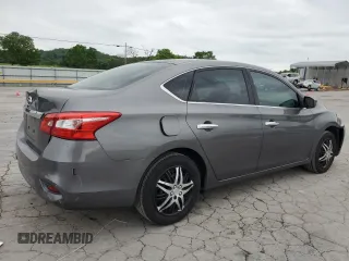 2017 Nissan Sentra S with VIN 3N1AB7AP2HY208534, listed as a Copart auction lot 55884165 with 126,828 mi miles and Clean Title. Bid and sale history available at DreamBid. Image 3.