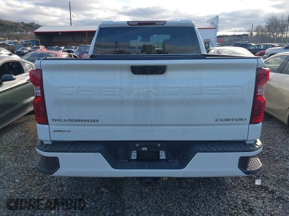 2022 Chevrolet Silverado 1500 Custom with VIN 1GCPDBEKXNZ599159, listed as a IAAI auction lot 41136493 with 23,412 mi miles. Bid and sale history available at carsss.com. Image 16.
