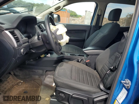 2021 Ford Ranger XL with VIN 1FTER4EH2MLD24086, listed as a Copart auction lot 65487684 with 32,069 mi miles and Salvage Title. Bid and sale history available at carsss.com. Image 7.