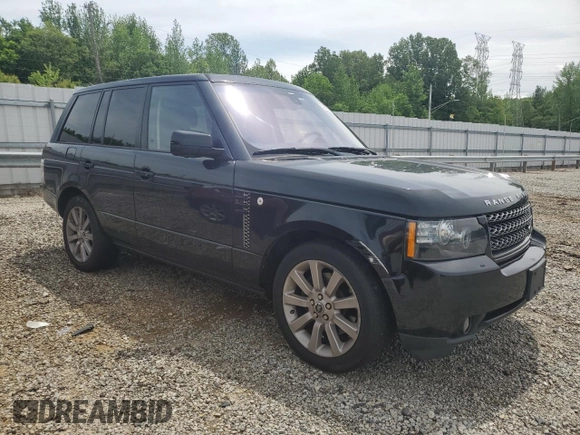2012 Land Rover Range Rover HSE Lux with VIN SALMF1D43CA381143, listed as a Copart auction lot 53976845 with 114,649 mi miles and Clean title. Bid and sale history available at DreamBid. Image 4.