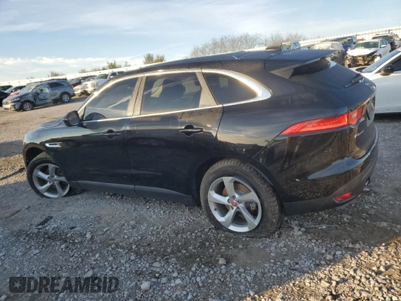 2020 Jaguar F-Pace 25t with VIN SADCS2FX6LA645603, listed as a Copart auction lot 79838844 with 104,518 mi miles and Non repairable. Bid and sale history available at DreamBid. Image 2.