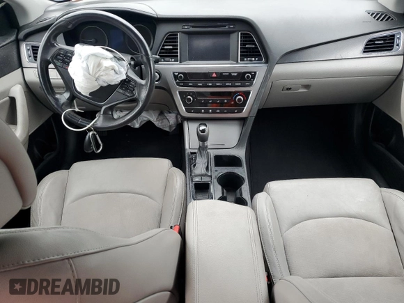 2017 Hyundai Sonata Sport with VIN 5NPE34AF6HH452394, listed as a Copart auction lot 52299045 with Not Provided miles and Salvage Title. Bid and sale history available at DreamBid. Image 8.
