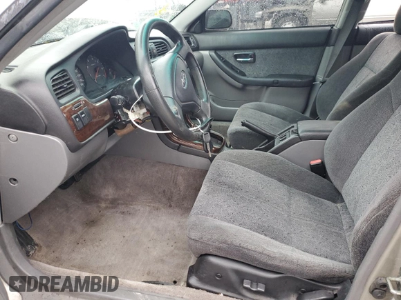2001 Subaru Legacy with VIN 4S3BE645016202306, listed as a Copart auction lot 45784295 with 93,256 mi miles and Salvage title. Bid and sale history available at DreamBid. Image 7.