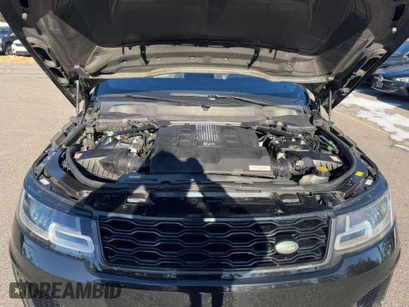 2018 Land Rover Range Rover Sport SVR with VIN SALWZ2SE9JA804998, listed as a Copart auction lot 88532855 with 102,965 mi miles and Clean Title. Bid and sale history available at carsss.com. Image 8.