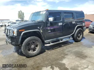 2003 Hummer H2 with VIN 5GRGN23U73H120103, listed as a Copart auction lot 52179295 with 166,009 mi miles and Clean Title. Bid and sale history available at carsss.com. Image 1.