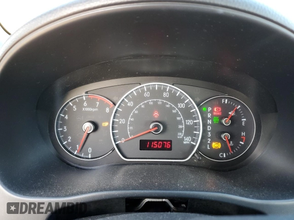 2009 Suzuki SX4 Man Touring Pkg AWD with VIN JS2YB417295100395, listed as a Copart auction lot 78736254 with 115,076 mi miles and Clean Title. Bid and sale history available at carsss.com. Image 9.