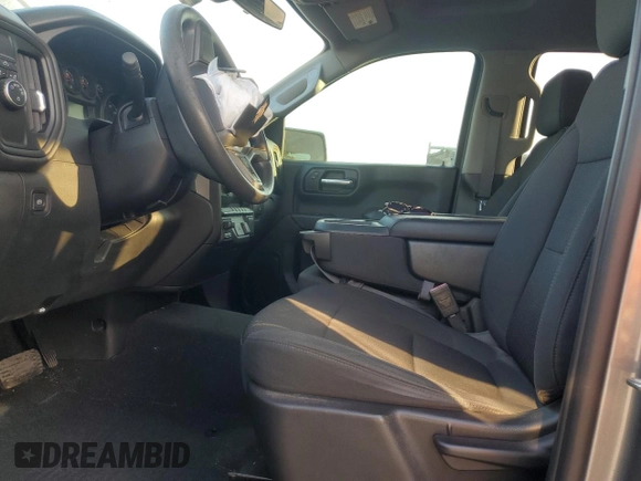 2020 Chevrolet Silverado 1500 Custom with VIN 1GCPWBEF6LZ258934, listed as a Copart auction lot 43750035 with 93,102 mi miles and Non Repairable. Bid and sale history available at carsss.com. Image 7.