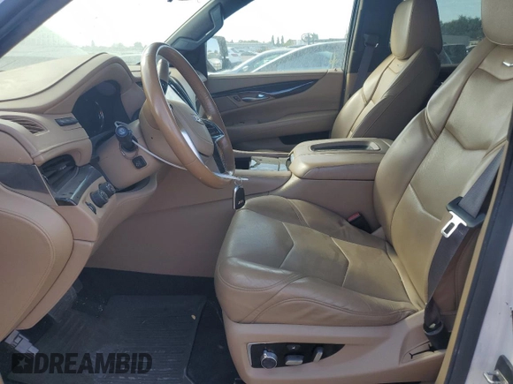2018 Cadillac Escalade ESV Platinum z VIN 1GYS4KKJ0JR356583, wystawiony jako Copart lot #78004204 z przebiegiem 22 820 mil mil oraz Szkody całkowita. Historia ofert i sprzedaży dostępna na DreamBid. Obrazek 7.