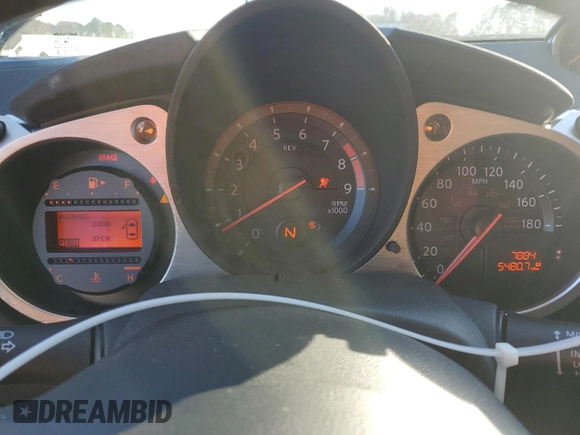 2019 Nissan 370Z Sport Touring with VIN JN1AZ4EH0KM420291, listed as a Copart auction lot 47309435 with 7,884 mi miles and Salvage Title. Bid and sale history available at DreamBid. Image 9.