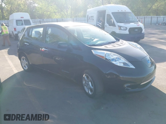 2013 Nissan LEAF SL with VIN 1N4AZ0CP9DC422779, listed as a IAAI auction lot 42215973 with 87,859 mi miles and . Bid and sale history available at DreamBid. Image 1.