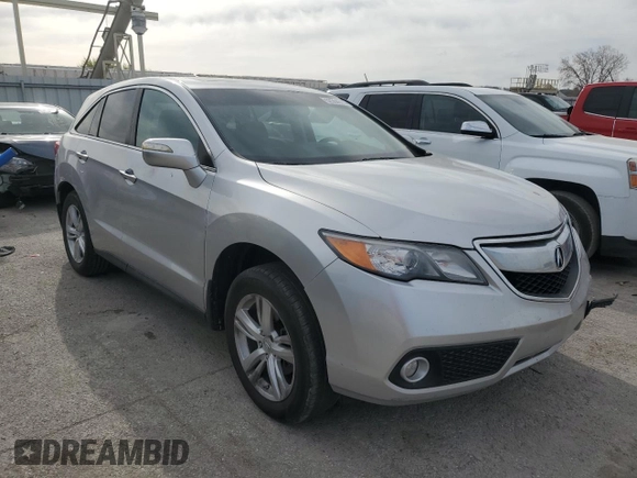 2014 Acura RDX Technology with VIN 5J8TB4H57EL017657, listed as a Copart auction lot 52564615 with 249,434 mi miles and Salvage title. Bid and sale history available at DreamBid. Image 4.