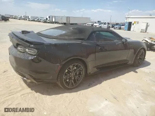 2020 Chevrolet Camaro ZL1 with VIN 1G1FJ3D62L0105059, listed as a Copart auction lot 69862534 with 0 mi miles and Salvage Title. Bid and sale history available at carsss.com. Image 3.
