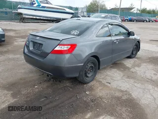 2010 Honda Civic Cpe LX with VIN 2HGFG1B65AH525017, listed as a IAAI auction lot 42142779 with 0 mi miles. Bid and sale history available at carsss.com. Image 3.