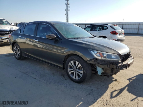 2015 Honda Accord Sedan LX with VIN 1HGCR2F30FA110485, listed as a Copart auction lot 50551245 with 104,535 mi miles and Salvage Title. Bid and sale history available at carsss.com. Image 4.