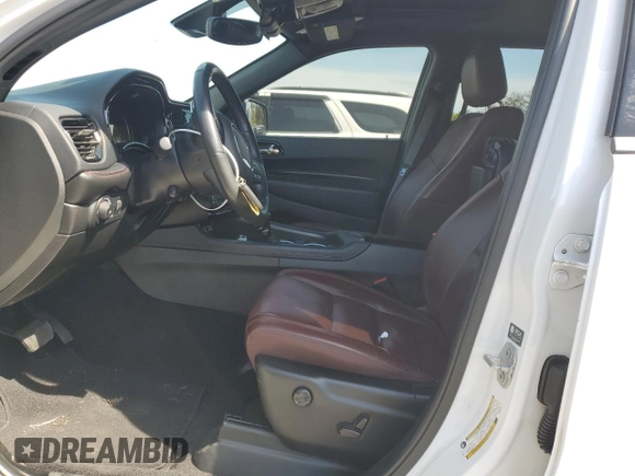 2023 Dodge Durango R/T with VIN 1C4SDJCT9PC605913, listed as a Copart auction lot 58034615 with 33,970 mi miles and Salvage title. Bid and sale history available at DreamBid. Image 7.