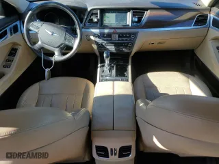 2017 Genesis G80 3.8L with VIN KMHGN4JE9HU194786, listed as a Copart auction lot 79627574 with 153,342 mi miles and Salvage Title. Bid and sale history available at carsss.com. Image 8.