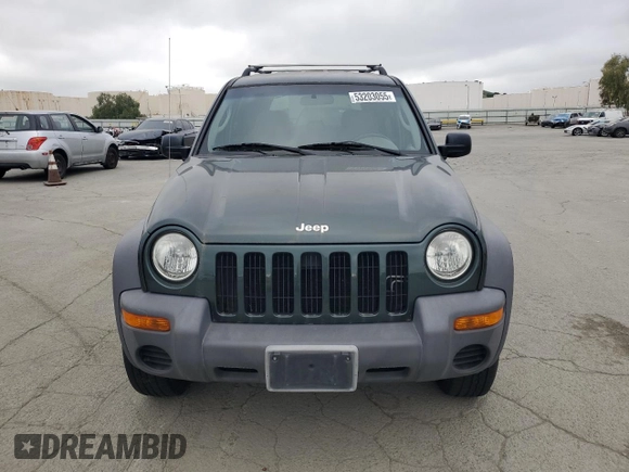 2002 Jeep Liberty Sport with VIN 1J4GL48K32W357377, listed as a Copart auction lot 53203055 with 111,413 mi miles and Clean Title. Bid and sale history available at carsss.com. Image 5.