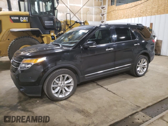 2015 Ford Explorer Limited z VIN 1FM5K8F88FGB40546, wystawiony jako Copart lot #60277885 z przebiegiem 138 488 mil mil oraz Czysty tytuł • Clean title. Historia ofert i sprzedaży dostępna na DreamBid. Obrazek 1.