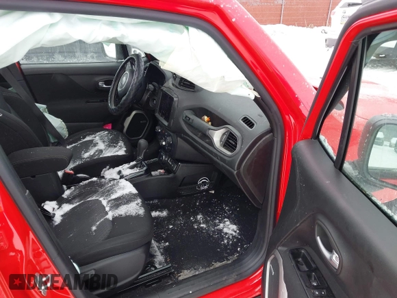 2021 Jeep Renegade Latitude with VIN ZACNJDBBXMPM69912, listed as a IAAI auction lot 41263719 with 48,877 mi miles. Bid and sale history available at carsss.com. Image 5.