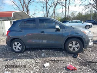 2020 Chevrolet Trax LS with VIN 3GNCJKSB7LL126262, listed as a IAAI auction lot 41601045 with 54,820 mi miles and . Bid and sale history available at DreamBid. Image 13.