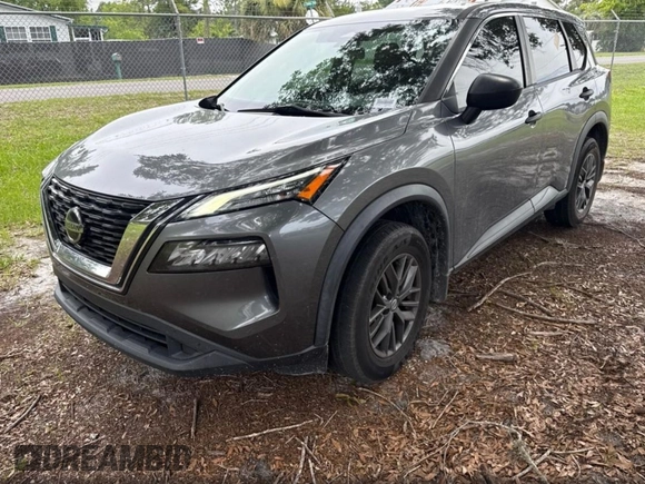 2021 Nissan Rogue S with VIN 5N1AT3AA0MC681510, listed as a Copart auction lot 61508615 with 294,098 mi miles and Clean title. Bid and sale history available at DreamBid. Image 2.