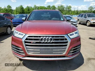 2018 Audi SQ5 Premium Plus with VIN WA1A4AFY5J2102468, listed as a Copart auction lot 56476584 with 60,139 mi miles and Salvage Title. Bid and sale history available at DreamBid. Image 5.