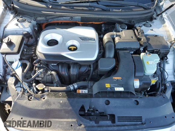 2018 Hyundai Sonata Hybrid SE with VIN KMHE24L31JA082504, listed as a Copart auction lot 88340645 with 91,148 mi miles and Salvage Title. Bid and sale history available at carsss.com. Image 11.