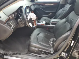 2013 Cadillac CTS Premium with VIN 1G6DP5E34D0112743, listed as a Copart auction lot 63029475 with 132,020 mi miles and Salvage title. Bid and sale history available at DreamBid. Image 7.