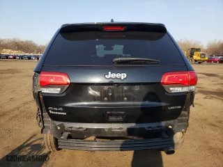 2018 Jeep Grand Cherokee Limited with VIN 1C4RJFBG5JC268317, listed as a Copart auction lot 52420735 with 63,848 mi miles and Salvage Title. Bid and sale history available at carsss.com. Image 6.