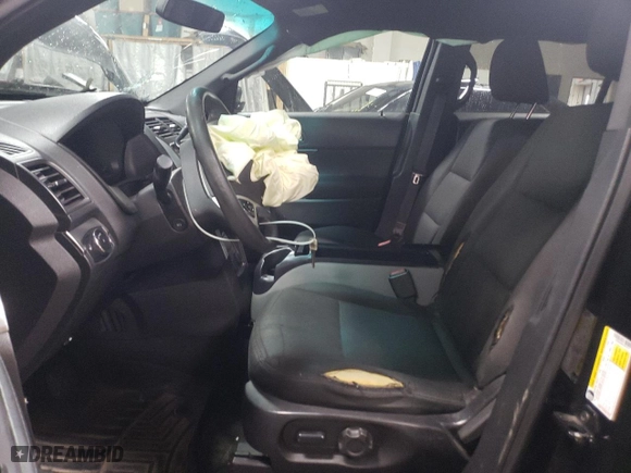 2015 Ford Utility Police Interceptor with VIN 1FM5K8ARXFGC52121, listed as a Copart auction lot 48856875 with 194,337 mi miles and Salvage Title. Bid and sale history available at carsss.com. Image 7.