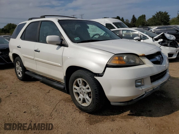 2004 Acura MDX Touring Pkg with VIN 2HNYD18674H534405, listed as a Copart auction lot 71747584 with 212,150 mi miles and Salvage Title. Bid and sale history available at carsss.com. Image 4.