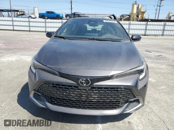 2023 Toyota Corolla Hatchback XSE with VIN JTNC4MBE4P3197390, listed as a Copart auction lot 60291254 with 4,556 mi miles and Salvage Title. Bid and sale history available at carsss.com. Image 5.