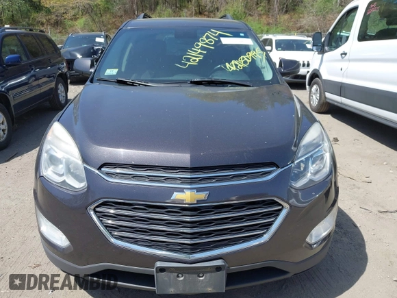 2016 Chevrolet Equinox LT with VIN 2GNFLFEK0G6338103, listed as a IAAI auction lot 42149874 with 154,327 mi miles and . Bid and sale history available at carsss.com. Image 12.