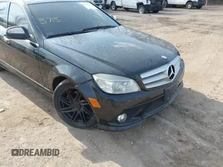 2009 Mercedes-Benz C-Class 3.0L Sport with VIN WDDGF81X19F272239, listed as a IAAI auction lot 42033334 with 212,758 mi miles. Bid and sale history available at carsss.com. Image 6.