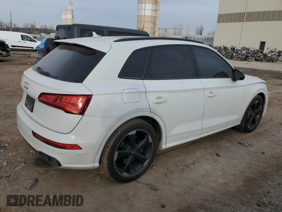 2019 Audi SQ5 Premium Plus with VIN WA1B4AFY3K2064082, listed as a Copart auction lot 81191483 with 43,602 mi miles and . Bid and sale history available at DreamBid. Image 3.