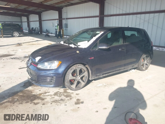 2016 Volkswagen Golf GTI SE with VIN 3VW5T7AU6GM036738, listed as a IAAI auction lot 41404994 with 176,048 mi miles. Bid and sale history available at carsss.com. Image 17.