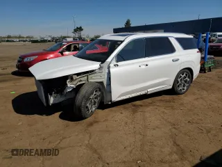 2021 Hyundai Palisade Calligraphy z VIN KM8R7DHE7MU179173, wystawiony jako Copart lot #54017325 z przebiegiem 67 873 mil mil oraz Szkoda całkowita • Salvage title. Historia ofert i sprzedaży dostępna na DreamBid. Obrazek 1.