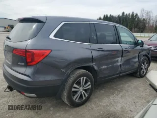 2017 Honda Pilot EX-L z VIN 5FNYF6H60HB100416, wystawiony jako Copart lot #53516145 z przebiegiem 139 030 mil mil oraz Szkoda całkowita • Salvage title. Historia ofert i sprzedaży dostępna na DreamBid. Obrazek 3.