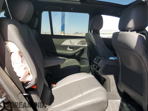 2025 Mercedes-Benz GLS 450 z VIN 4JGFF5KE9SB340328, wystawiony jako Copart lot #54246635 z przebiegiem 250 mil mil oraz Szkoda całkowita • Salvage title. Historia ofert i sprzedaży dostępna na DreamBid. Obrazek 10.