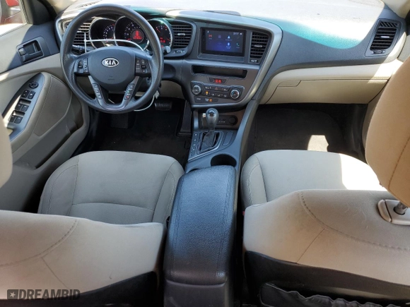 2012 Kia Optima LX with VIN 5XXGM4A72CG074898, listed as a Copart auction lot 52913115 with 142,705 mi miles and Salvage Title. Bid and sale history available at carsss.com. Image 8.