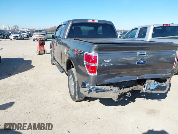 2011 Ford F-150 XL with VIN 1FTEX1CM0BFA28287, listed as a IAAI auction lot 41646969 with 160,182 mi miles. Bid and sale history available at carsss.com. Image 3.