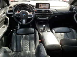 2020 BMW X3 M Competition with VIN 5YMTS0C07LLT11082, listed as a Copart auction lot 50587255 with 64,948 mi miles and Salvage Title. Bid and sale history available at carsss.com. Image 8.