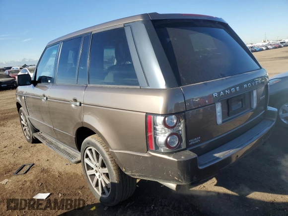 2010 Land Rover Range Rover SC z VIN SALMF1E45AA327760, wystawiony jako Copart lot #83253874 z przebiegiem 93 203 mil mil oraz Szkoda całkowita • Salvage title. Historia ofert i sprzedaży dostępna na DreamBid. Obrazek 2.