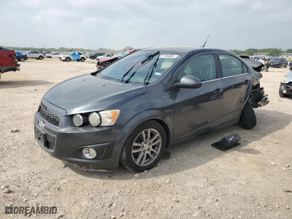 2013 Chevrolet Sonic LT with VIN 1G1JC5SH1D4141906, listed as a Copart auction lot 51786685 with 180,937 mi miles and Salvage Title. Bid and sale history available at carsss.com. Image 1.